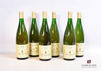 null 6 bouteilles	Vin d'Alsace EDELZWICKER mise Scherb		NM

	Et. à peine tachées....