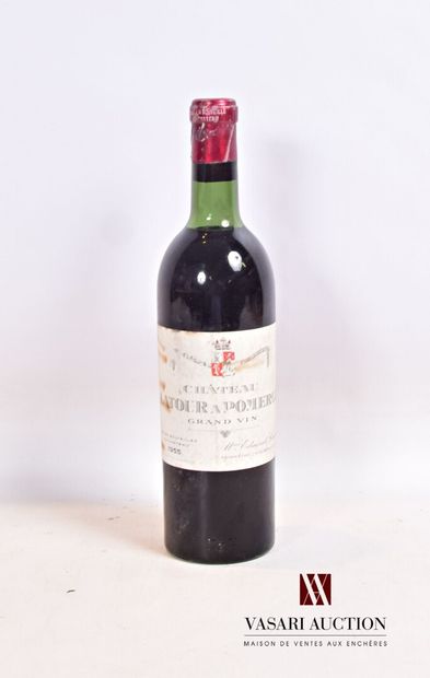 null 1 bouteille	Château LATOUR A POMEROL	Pomerol	1955

	Et. un peu fanée et tachée...