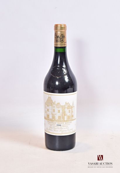 null 1 bouteille	Château HAUT BRION	Graves 1er GCC	1990

	Présentation et niveau,...