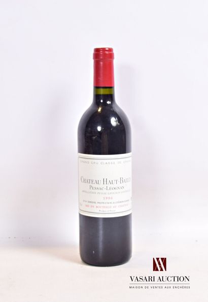 null 1 bouteille	Château HAUT BAILLY	Graves GCC	1996

	Présentation et niveau, i...