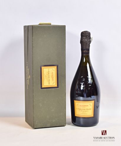 null 1 bouteille	Champagne VEUVE CLICQUOT "La Grande Dame" Brut		1989

	Et. impeccable....