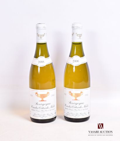 null 2 bottles BOURGOGNE Htes CÔTES DE NUITS mise Dom. Gros Frère et Soeur 2006

	Presentation,...