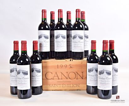 null 12 bouteilles	Château CANON	St Emilion 1er GCC	1995

	Présentation et niveau,...
