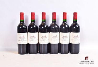 null 6 bouteilles	Château LA ROSE SAINT-VINCENT	Lalande de Pomerol	1996

	Et. à peine...