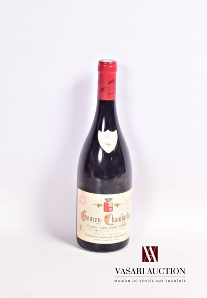 null 1 bouteille	GEVREY CHAMBERTIN 1er Cru "Les Cazetiers" mise Dom. Armand Rousseau		2013

	Et....