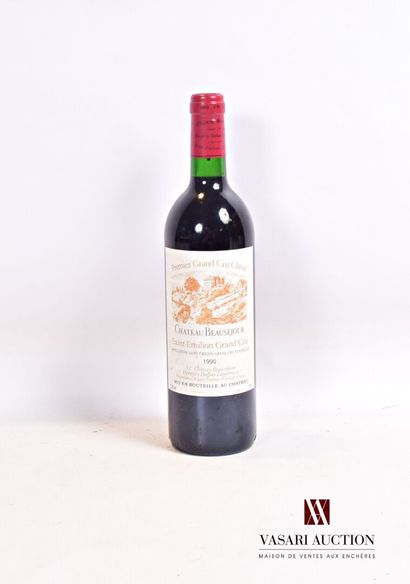null 1 bouteille	Château BEAUSÉJOUR DUFFAU LAGARROSSE	St Emilion 1er GCC	1990

	Et....