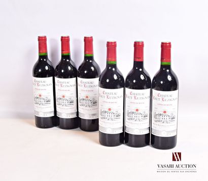 null 6 bouteilles	Château HAUT LUZIGNAN	Côtes de Bourg	1996

	Et. à peine tachées....
