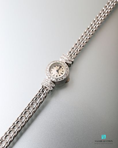 null Jaeger Lecoultre for Turler, ladies' wristwatch in white gold 750 thousandths,...