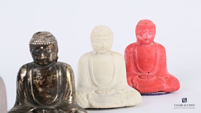 null PASSANITI Francesco (born in 1952)

Suite of four Buddha in tinted DUCTAL BEFUP...