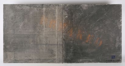 null PASSANITI Francesco (born in 1952)

Diptych : Breaked

Oil on canvas

Signed...