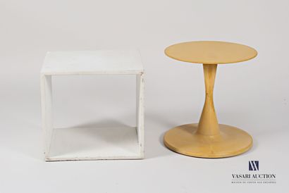 null PASSANITI Francesco (born in 1952)

Tondo stool in BEFUP DUCTAL yellow color...