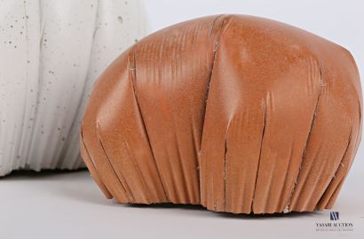 null PASSANITI Francesco (born in 1952)

Set of three sculptures "Caresses" in brown,...
