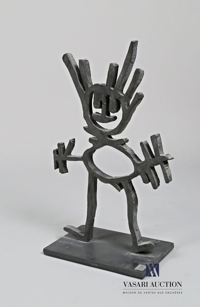 null PASSANITI Francesco (né en 1952)

Ugolino

Sculpture en béton 

Monogrammée

Haut....