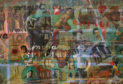 null PASSANITI Francesco (born in 1952)

Contractions

Mixed media - collage

Signed...