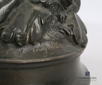 null MOREAU Auguste (1834-1917) d'après

Cybelle

Bronze à patine brun vert

XIXème...