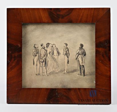 null French school of the 19th century

The Presentation

Wash 

16,5 x 19,5 cm (on...