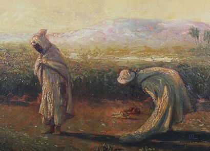 null MANAGO Vincent (1880-1936)

The Three Stages of the Muslim Prayer

Oil on canvas

65...