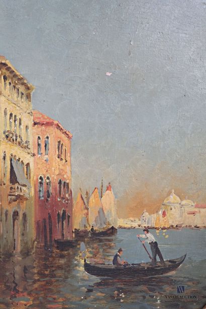 null MANCINI (début XXème siècle)

Gondoles à Venise

Paire d'huile sur panneau à...