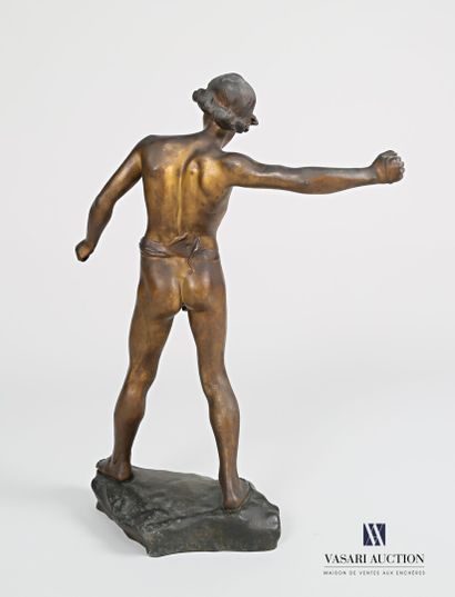 null PORCHER Eugène (XIX-XXème siècle), d'après

Le lanceur

Bronze

Signé sur la...