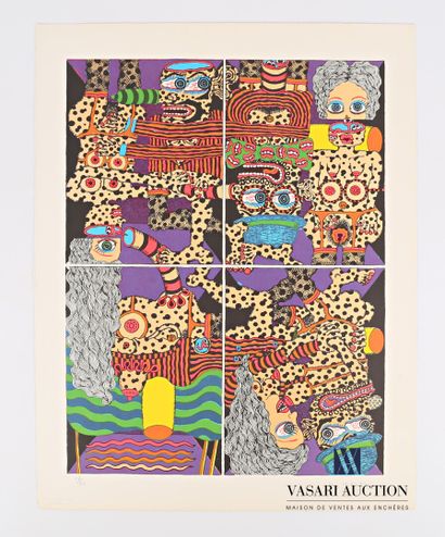 null HIRAGA Key (1936-2000), d'après

Hallucinations 

Lithographie en couleurs

Numérotée...