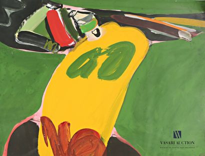 null CÉLICE Pierre (1932-2019)

Composition abstraite en vert et jaune

Acrylique...