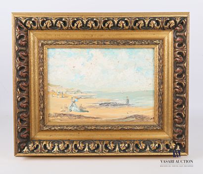 null PANNIER Willy (born in 1952)

Normandy Beach

Oil on panel

Signed lower right

19,5...