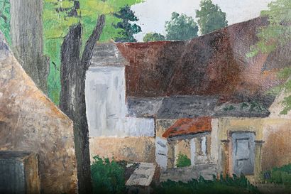 null DELATOUSCHE Germain (1898-1966)

Houses - Benauge

Oil on canvas

Signed lower...