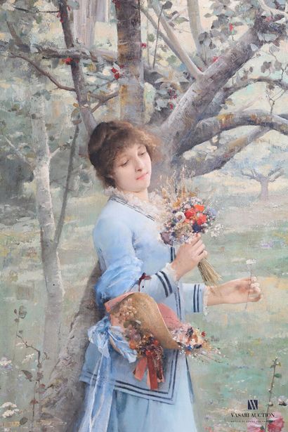 null SINIBALDI Jean-Paul (1857-1909)

Suite de quatre panneaux en acajou peint :...