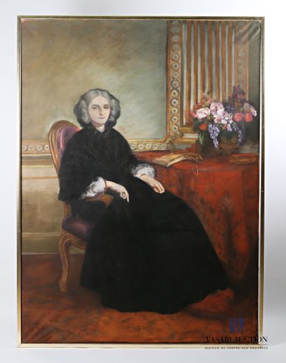 null French school from the first half of the 20th century 

Portrait of Françoise...