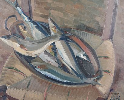 null SUDRÉ Pierre (1910-1976)

Still life with mackerels

Oil on panel

Signed lower...