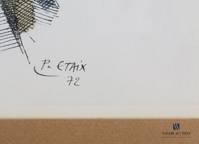 null ETAIX Pierre (1928-2016)

Falaises en bord de mer

Encre et aquarelle

Signé...