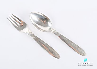 null Silver child's cutlery Cactus model.

Denmark

Master goldsmith : model created...