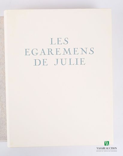 null [LIBERTINAGE]

ANONYMOUS - Les égarements de Julie - Paris, Eryx, 1900 - 1 vol....