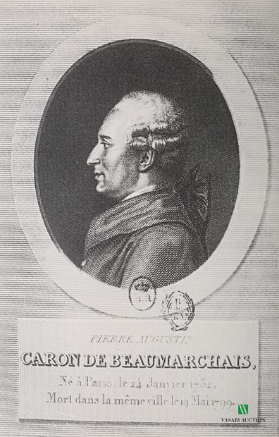 null BEAUMARCHAIS Pierre Augustin Caron de - 1732-1799 Beaumarchais his life and...