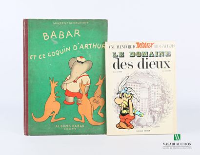 null [YOUTH]

Lot including two books : 

- de BRUNHOFF Laurent - Babar et ce coquin...