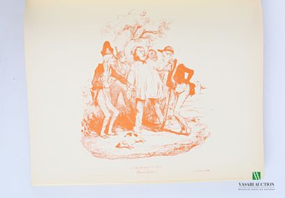 null ROSSEL André - Daumier La chasse préface de Henri de Linarès - Rive Gauche Productions,...