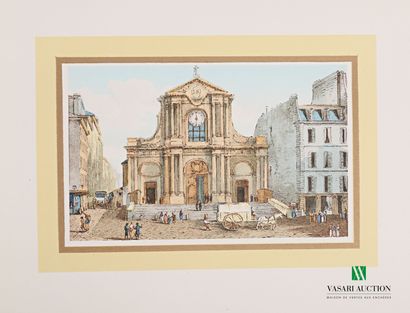 null Nicolle Victor Jean - Schommer Pierre - Monuments of Paris. 1810. Hommage de...