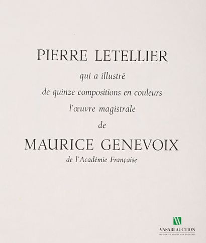 null GENEVOIX Maurice - LETELLIER Pierre - La Loire, Agnès et les garçons - Robert...