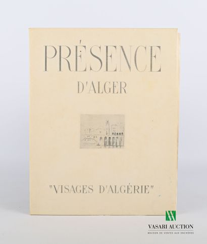 null de GASTYNE Christian - Présence d'Alger "Visages d'Algérie" - Alger, Henry Baconnier,...