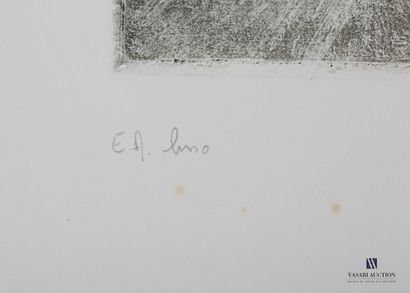 null GALIMARD C. (XXème siècle)

Chaleur II

Linogravure

Annotée EA lino. en bas...