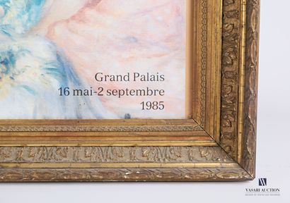 null Affiche de l'exposition Renoir qui s'est déroulée au Grand Palais du 16 mai...