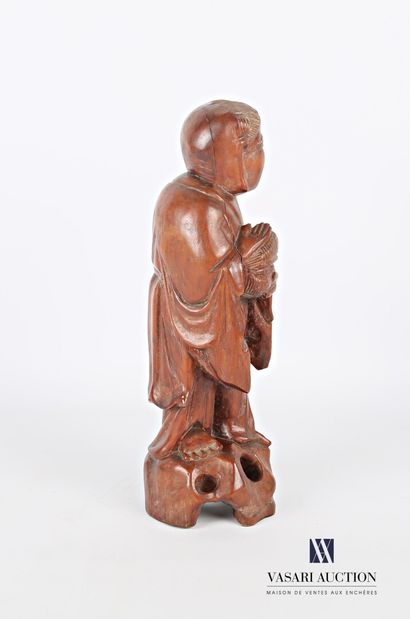 null ASIE

Personne riant en bois sculpté

XXème siècle

Haut. : 29,5 cm