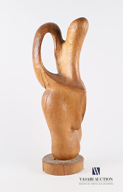 null BATTISTE (XXème siècle)

Nu féminin stylisé

Bois sculpté

Daté 4.7.84 et signé...