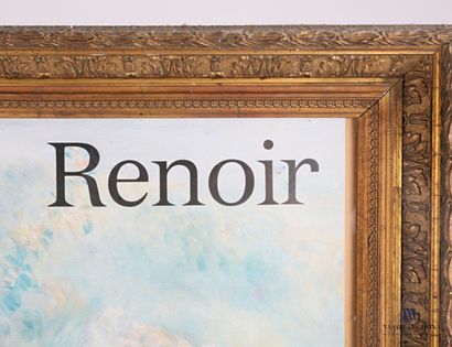 null Affiche de l'exposition Renoir qui s'est déroulée au Grand Palais du 16 mai...