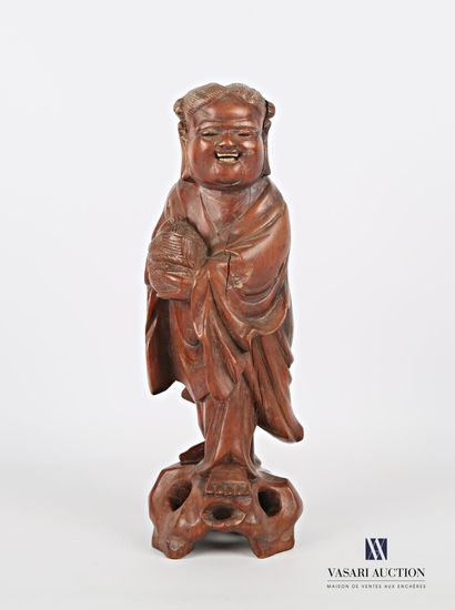 null ASIE

Personne riant en bois sculpté

XXème siècle

Haut. : 29,5 cm