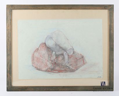 null ANONYME (XX/XXIème siècle)

- Etude de nu au musée Rodin

Pastel

Marqué nov....