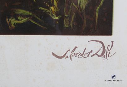 null DALI Salvador ((1904-1989)d'après 

Saint

Lithographie sur papier

Signée dans...