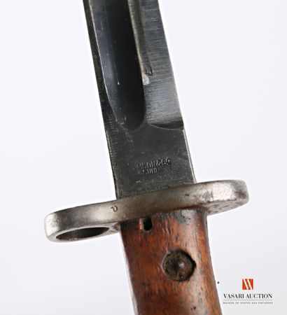 null Bayonet MAUSER export model 1904 for Portugal, straight blade of 28,2 cm, marked...
