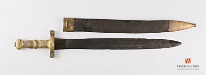 null Infantry sword model 1831, blade 47.5 cm, marked Talabot Paris (erased), brass...
