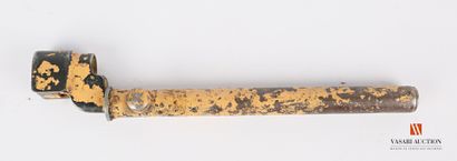 null British bayonet n°4 Mk II, original sand paint, rare tubular metal scabbard...